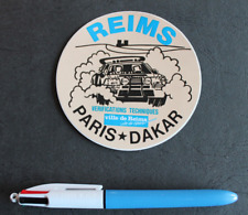 Autocollant / Sticker - Rallye PARIS-DAKAR - Reims