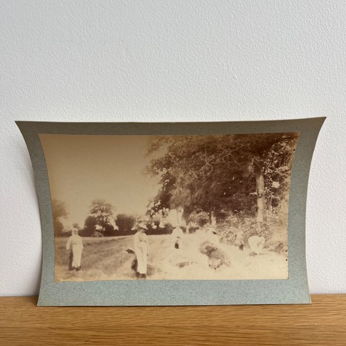 Photo albumine contrecollée