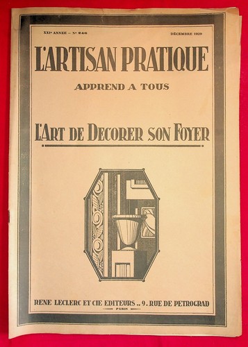 Artisan pratique 246 - l'artisan,