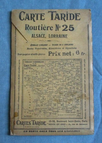 Carte ancienne taride 25 - ancienne, n°