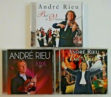 ANDRE RIEU ♦ lot 3 x CD Albums ♦ inclus LE BAL DU SIECLE, A VIENNE