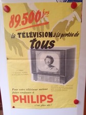 ANCIENNE AFFICHE PUBLICTAIRE
