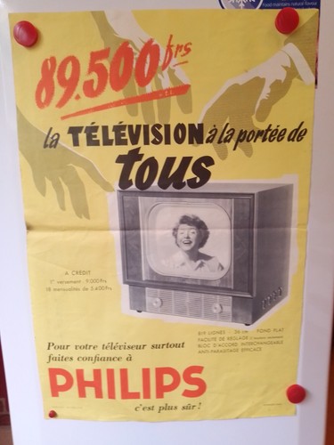 Ancienne affiche publictaire - ancienne,