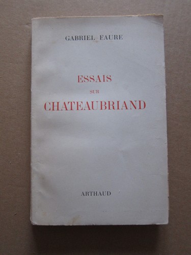 Gabriel faure essais sur - essais,