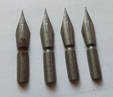 Lot de 4 plumes anciennes Baignol & Farjon VAHAZA