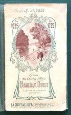 Chemins de fer de l’Ouest. Guide des environs de Paris Banlieue Ouest. Illustré