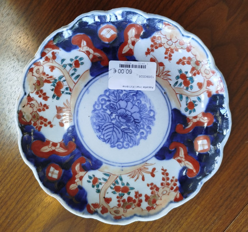 Assiette imari porcelaine - assiette,