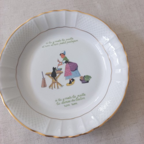 Assiette porcelaine limoges - de,
