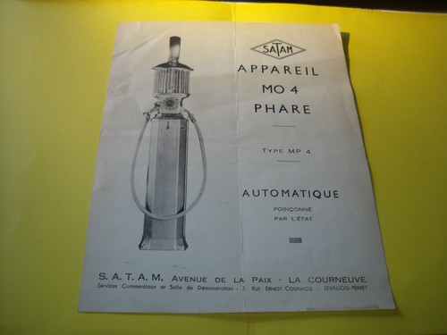 Feuillet epoque pompe - feuillet, a