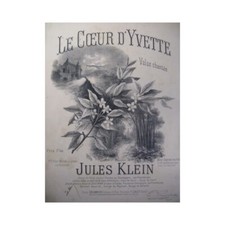 KLEIN Jules Le Coeur d'Yvette