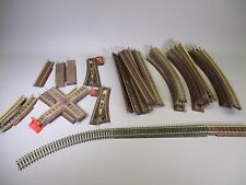 LQ432 JOUEF Train Ho 1/87 1:87 Lot de rails divers avec ballast