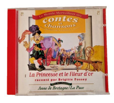 LA PRINCESSE ET LE FILEUR D'OR par BRIGITTE FOSSEY  Contes et chansons, CD audio