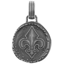 Pendentif Homme fleur de LYS