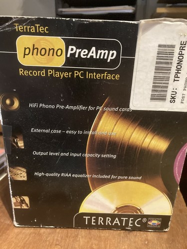 Terratec phono preamp - terratec,