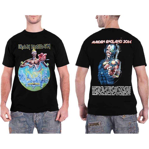 Iron maiden england 2014 - iron,