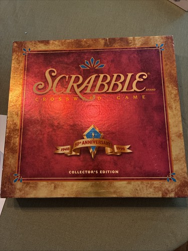 Scrabble crossword game 50th - scrabble,