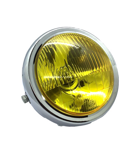 Phare rond chromé diamètre - phare,