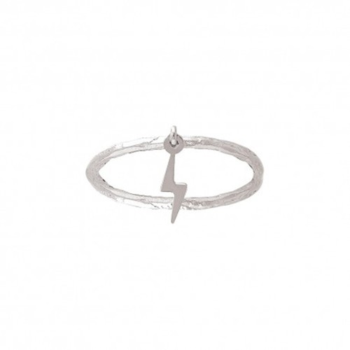 Bague pampille eclair taille