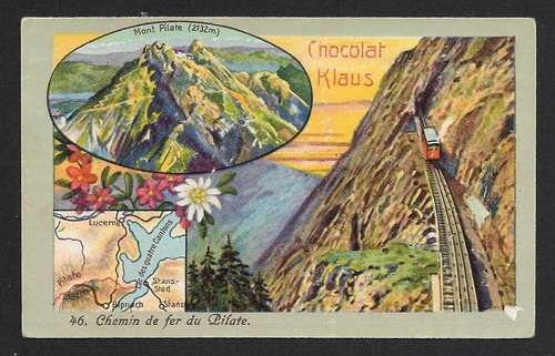 Swiss chocolat klaus card - klaus,