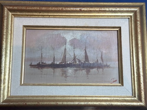 Tableau peinture leon zeytline - peinture,