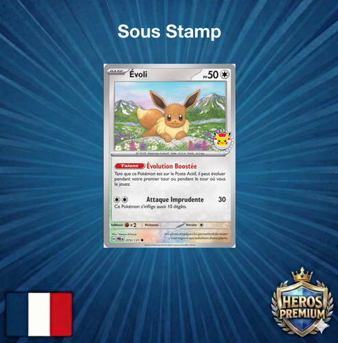 Carte pokémon evoli - carte,