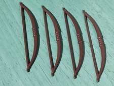 PLAYMOBIL x4 LONGS ARCS marron