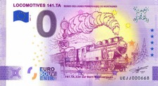 19 DONZENAC Locomotives 141.TA, 2021, Billet Euro Souvenir
