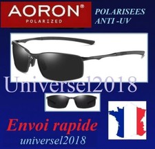 AORON - LUNETTES DE SOLEIL - LUNETTES POLARISEES ANTI-UV - EFFET MIROIR