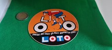 Autocollant TOUR DE FRANCE/FRANCAISE DES JEUX LOTO