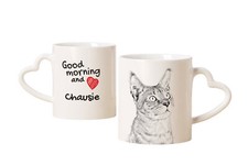 Chausie Tasse Avec Chat