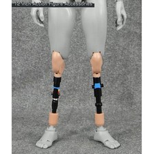Prothèse De Membre Artificiel De Jambe En Métal 1/6 Pour Corps De Figurine De