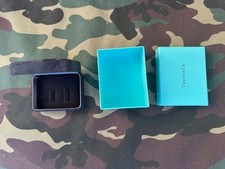 TIFFANY & Co Écrin  2 Bagues Boucles d’Oreilles et Sur boîte plus Sac Shopping