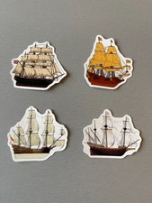 4 Autocollants stickers 