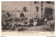 AUZP7-0576-43 - Un groupe de dentellière - Au PUY