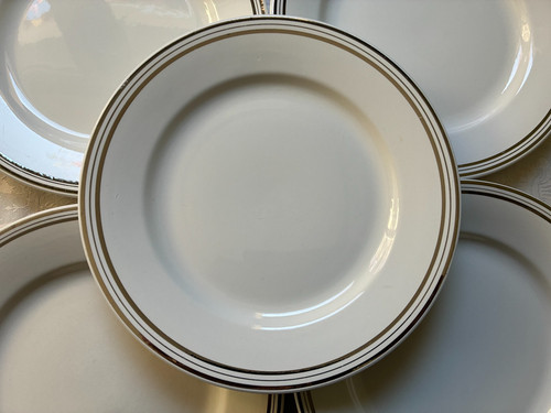 Assiettes faïence digoin - faïence,