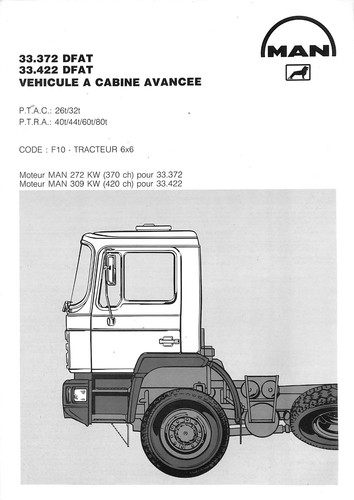 Man trucks tracteur 33 - man,