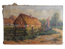Huile Sur Toile Fin XIXème