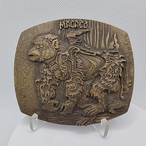 Médaille bronze singe du - médaille,