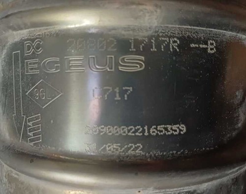 C717 catalyseur renault - c717, megane