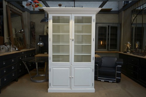 Buffet deux corps blanc - , 1960