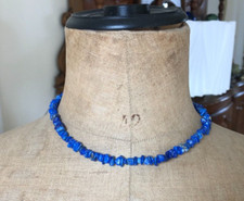 Collier Lapis Lazuli pierres