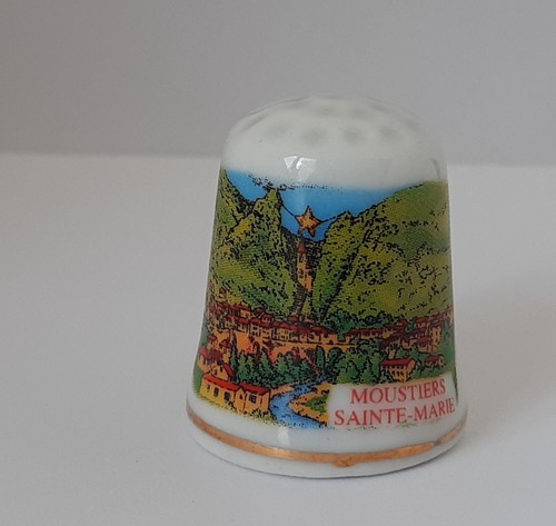 Dé coudre porcelaine - coudre,