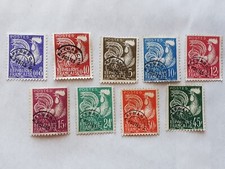 TIMBRE STAMP FRANCE COQ GAULOIS PREOBLITERE - ANNEES 1941-1960