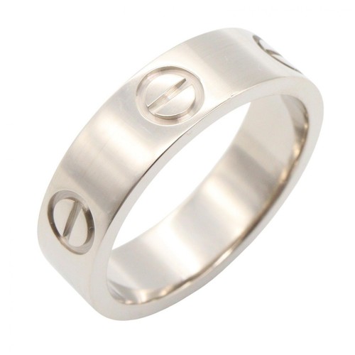 Bague cartier love blanc - cartier, or