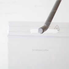 Sachets plastiques à fermeture ZIP avec TROU de supension pour présentoir
