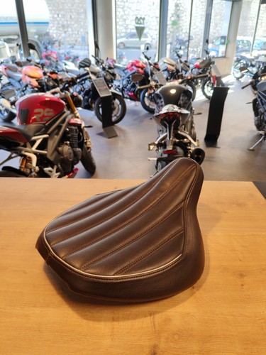 Selle triumph côtelé marron - selle,
