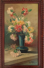 Tableau Ancien Huile Nature