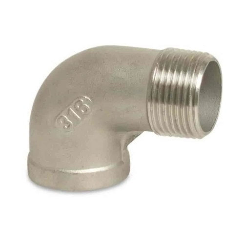 Coude inox raccord - 90°,