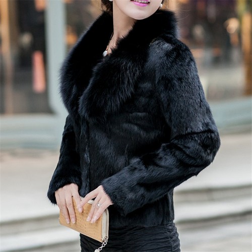 Femmes fausse fourrure manteau - fourrure,