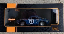 Alpine A110 de Nicolas au rallye Monté Carlo 1973 de IXO 1/24 ref:24RAL007B
